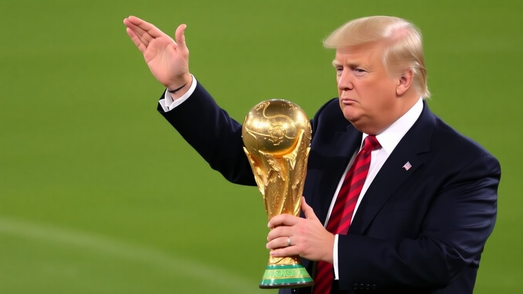 特朗普要抢戏？FIFA主席亲承：2026世界杯决赛，我俩一起颁奖！